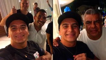 despues del empate con san lorenzo, tevez festejo su cumpleanos con chiqui tapia despues del empate con san lorenzo, tevez festejo su cumpleanos con chiqui tapia