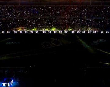 La espectacular presentación de la final de la Copa Argentina