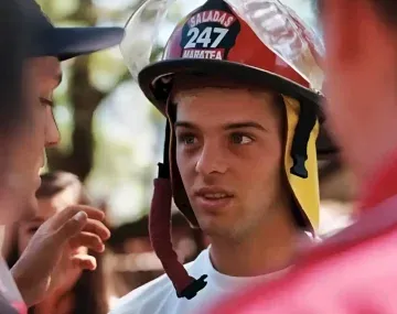 Solidaridad: Santiago Maratea inició una colecta para juntar fondos para los bomberos voluntarios