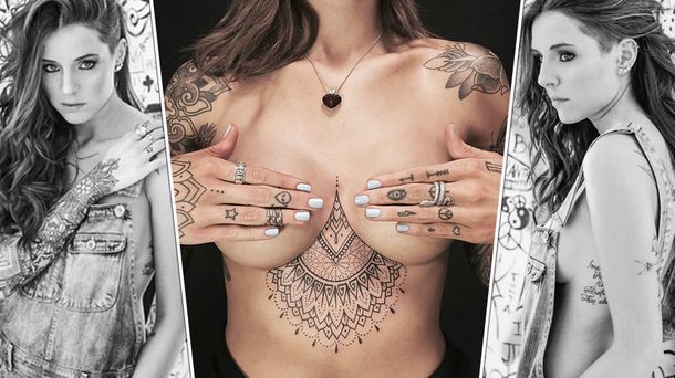 La hija de Tinelli cada vez más hot: mirá su último tatuaje