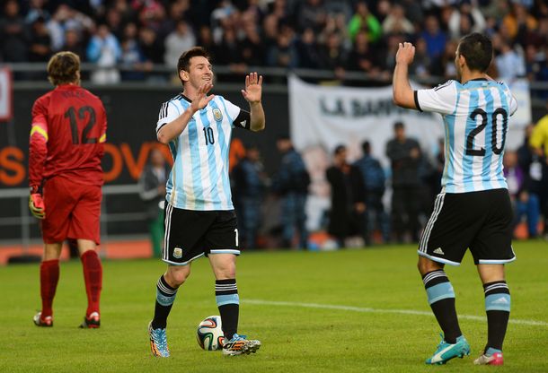 Mirá las mejores imágenes del último partido de la Selección en el país