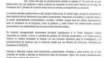 ¿que se leyo en el senado sobre la situacion de boudou? ¿que se leyo en el senado sobre la situacion de boudou?