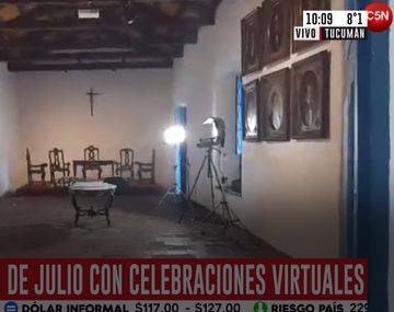 VIDEO: Emocionante recorrido virtual por la sala donde se proclamó la Independencia 