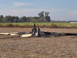 Avioneta calcinada hallada cerca de Pergamino: investigan vínculo con narcotráfico