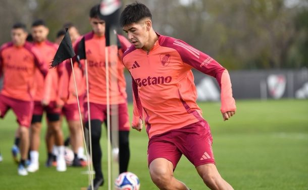 Malas noticias para River: Lautaro Rivero sufrió un desgarro y se perderá varios partidos