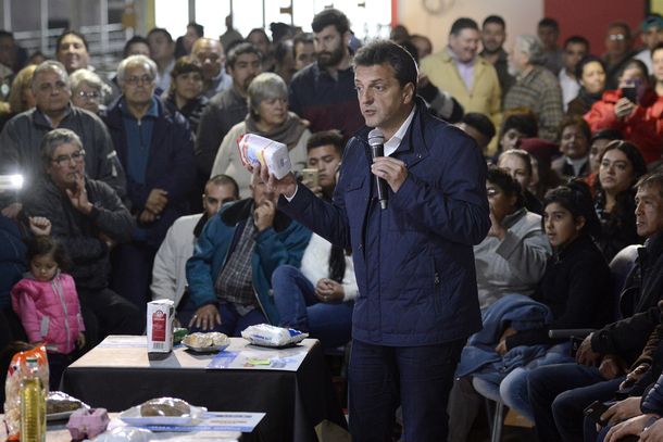 Massa estuvo de campaña en José C. Paz