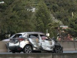 Choque, incendio y muerte en la Panamericana Choque, incendio y muerte en la Panamericana