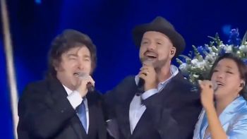 Javier Milei cantó Libre en Israel. Javier Milei cantó Libre en Israel.