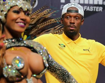 Hace lo que quiere: así se divierte Usain Bolt en Río de Janeiro