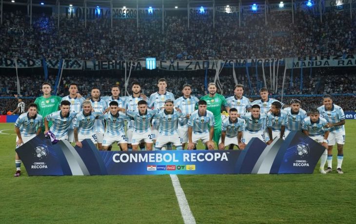 Racing va por la Recopa: cómo se define la serie si hay empate en el global