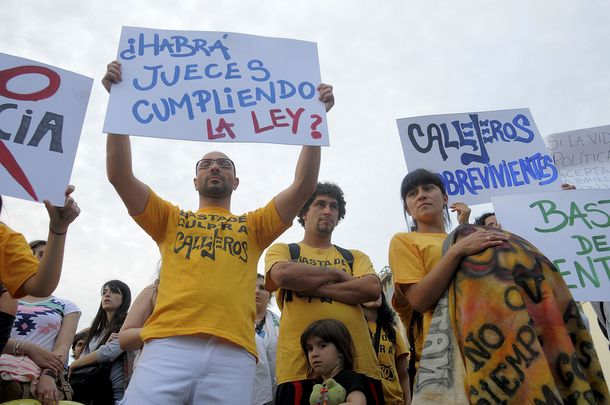 Fans de Callejeros marcharon en repudio al fallo judicial