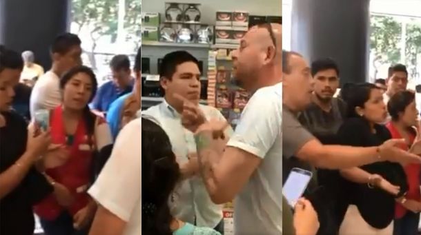 Adultos enojados porque quieren comprar el álbum del Mundial&nbsp;