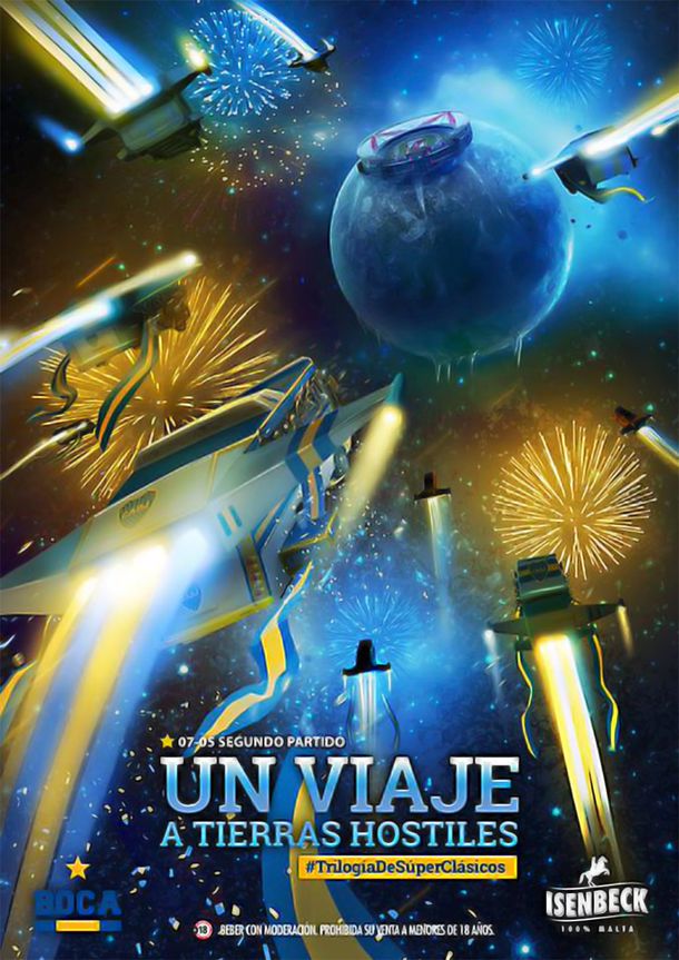 Boca palpita a su manera la #TrilogíaDeSuperClasicos