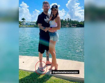 Las ojotas de Lionel Messi que son furor y generaron un meme viral