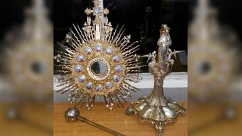 Robó reliquias de una iglesia valuadas en 15 mil dólares Robó reliquias de una iglesia valuadas en 15 mil dólares