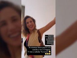 tinelli hizo un posteo ironico junto a alina moine en qatar tinelli hizo un posteo ironico junto a alina moine en qatar