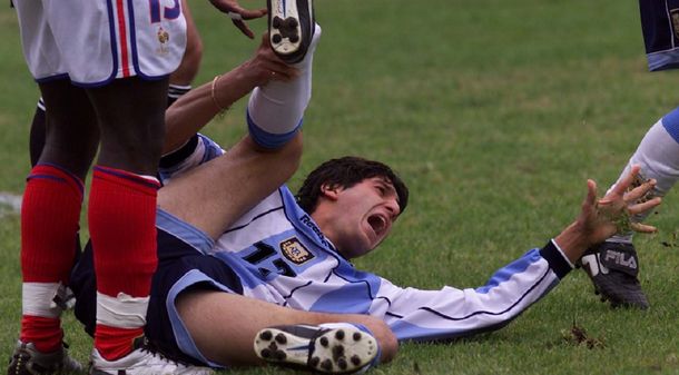 El Chori Domínguez y su cruda lesión en el Mundial juvenil de 2001