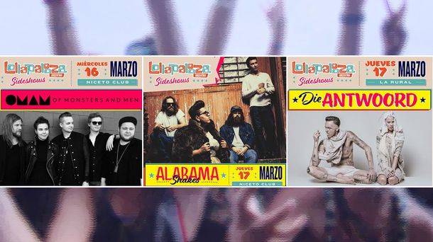Lollapalooza Argentina anunció sus sideshows 2016