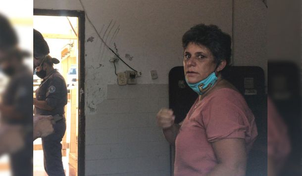 Gabriela&nbsp; fue detenida en medio de una protesta por los centros de aislamiento&nbsp;