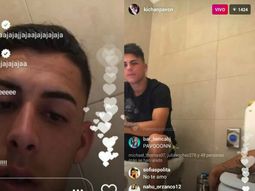 Silva y Pavón transmitieron en vivo desde la concentración de Boca Silva y Pavón transmitieron en vivo desde la concentración de Boca