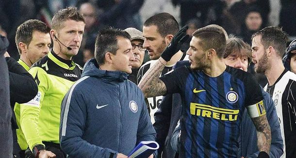 Icardi recibió dos fechas de suspensión por increpar al árbitro