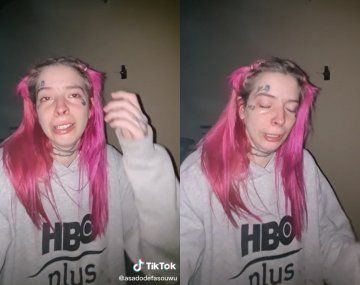 Una joven rompió en llanto y pidió que la mantengan: No me gusta trabajar