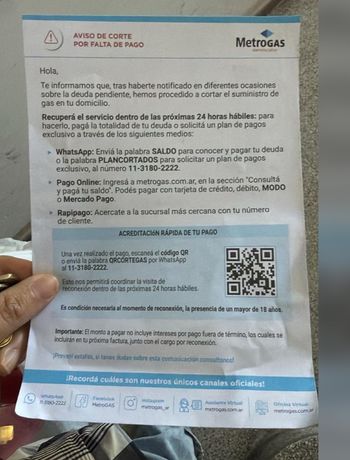 Advierten sobre un nuevo tipo de estafa a través de avisos de empresas de servicios públicos