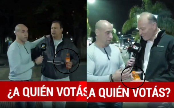 En un móvil de TV, todos los votantes de Larreta toman gaseosa de naranja y las redes explotaron
