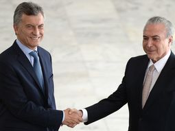 Mauricio Macri y Michel Temer