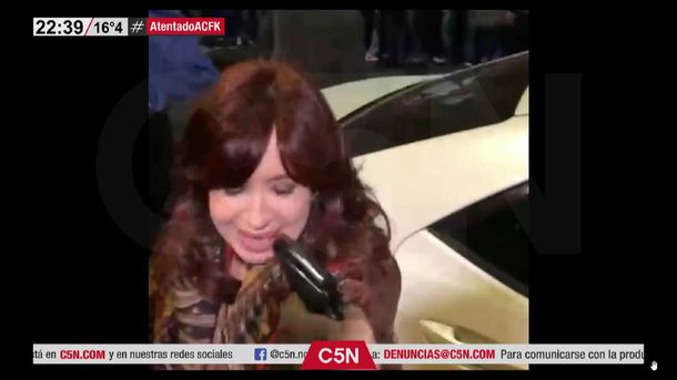 Quisieron asesinar a Cristina Kirchner: así gatilló el atacante