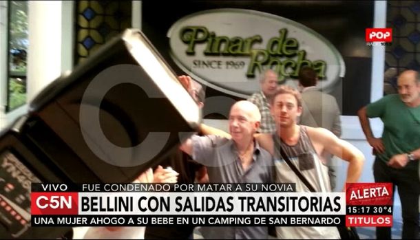 El femicida Bellini volvió a trabajar al boliche Pinar de Rocha