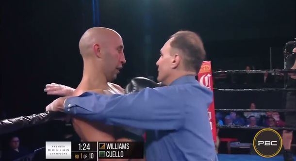 VIDEO: El argentino Cuello peleó por el título y no aguantó un round