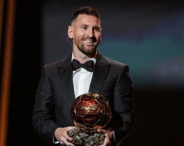 El cálido mensaje de Messi para los argentinos del Balón de Oro