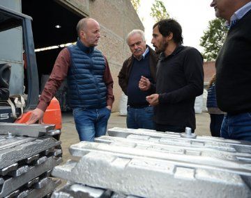 Martín Insaurralde en Roque Pérez: En la Provincia está la principal fuerza productiva del país