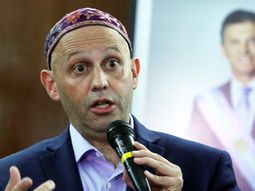 El rabino Sergio Bergman, ministro de Ambiente El rabino Sergio Bergman, ministro de Ambiente