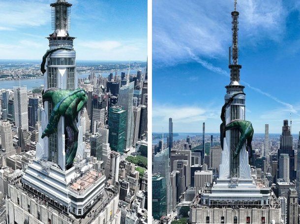 Nueva York: la increíble promoción de House of the Dragon en el Empire State