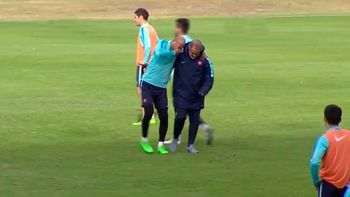 video: mercier se lesiono en el entrenamiento y se fue entre lagrimas video: mercier se lesiono en el entrenamiento y se fue entre lagrimas