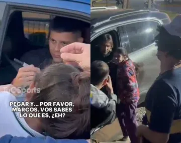 Video: el duro reclamo de un hincha de Boca a Rojo y Martínez