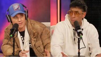 Santiago del Moro junto a Brian Sarmiento, en La Cumbre de Gran Hermano. Santiago del Moro junto a Brian Sarmiento, en La Cumbre de Gran Hermano.