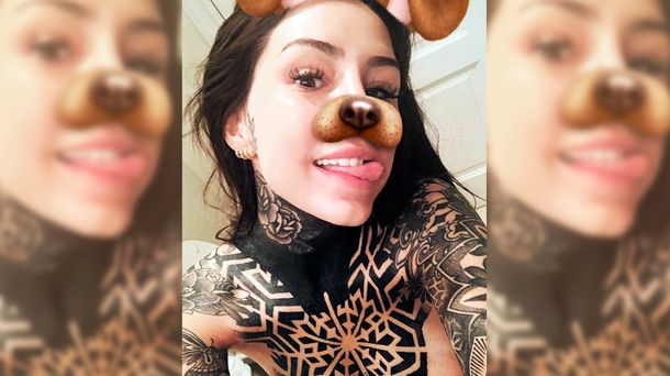 Candelaria Tinelli agradeció los memes de su tattoo