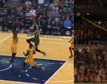 El griego se vistió de Jordan por un rato