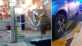 Los ladrones escaparon sin llevarse nada Los ladrones escaparon sin llevarse nada