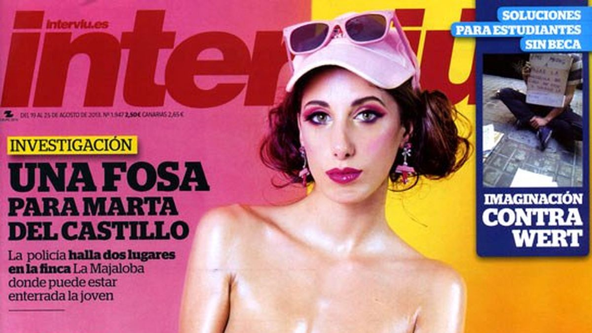 Judit Benavente posó desnuda en la tapa de Interviú