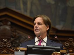 El presidente Luis Lacalle Pou señaló que es importante rendir cuentas de cara al último año de gestión. El presidente Luis Lacalle Pou señaló que es importante rendir cuentas de cara al último año de gestión.