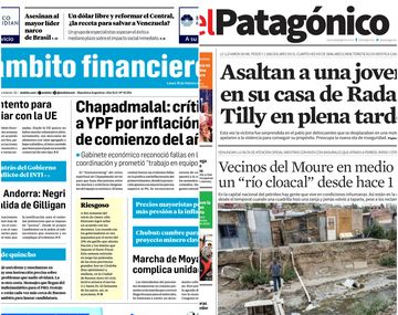 Tapas de diarios del lunes 19 de febrero de 2018