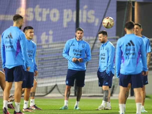 Lionel Scaloni dio pistas sobre el equipo que enfrentará a Croacia: ¿juegan De Paul y Di María?