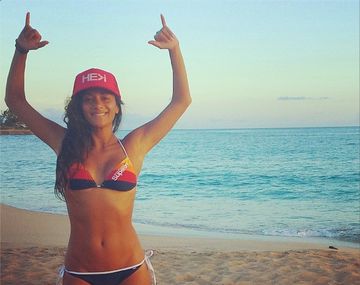 Cantante pop demostró que extraña sus vacaciones