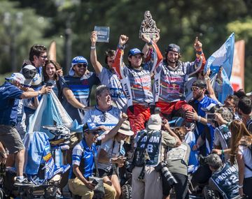 Finalizó el Dakar: Marcos Patronelli