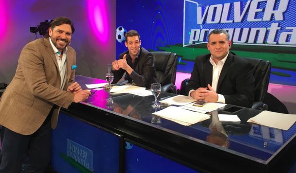 Matías junto a Martín Reich y Leandro Buonsante