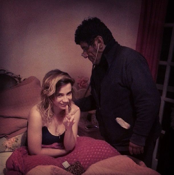 Celeste Cid, cuidada por el mejor enfermero posible